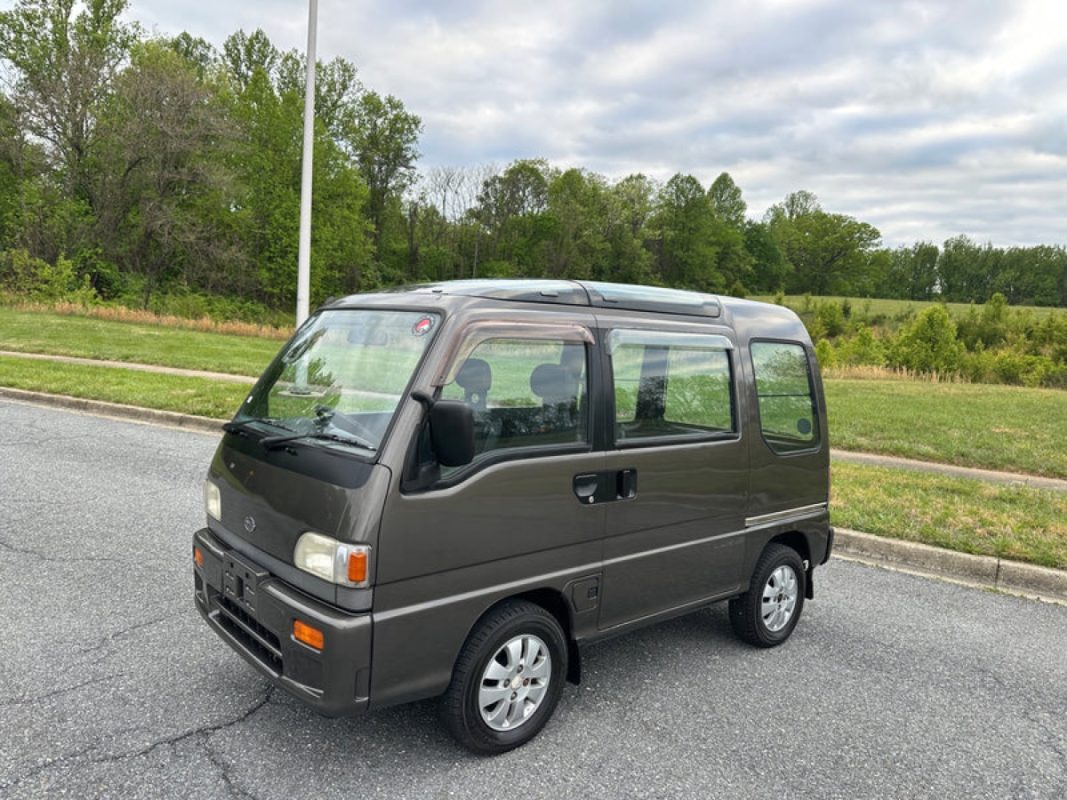1992 SUBARU SAMBAR DIAS V-KV4 4WD - 5 SPEED — LOT#817