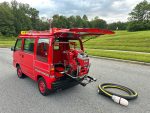 RARE FIRE VAN - 1997 SUBARU SAMBAR DIAS 4WD - FULLY EQUIPPED — LOT#931